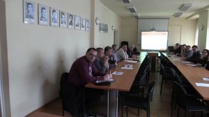 Uczestnicy konsultacji w KMP Katowice