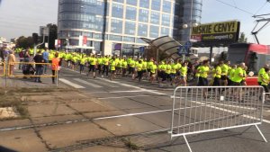 Katowiccy policjanci zabezpieczali Silesia Marathon