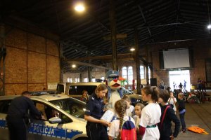 „Miasto Dzieci” z katowickimi policjantami