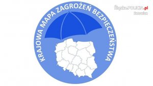 logo serwisu krajowa mapa zagrożeń w Polsce